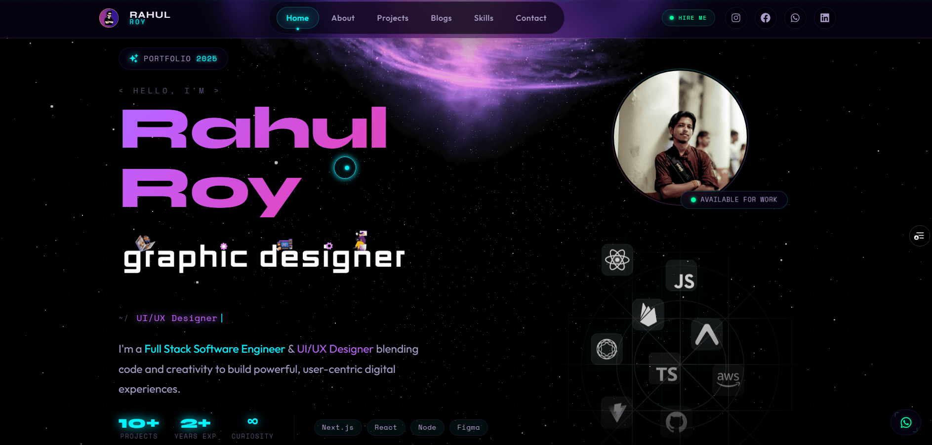 Next.js Portfolio Website